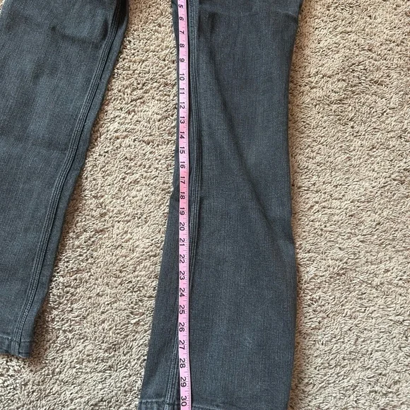 CAbi Womens Size 10 Jeans Pants BOOTCUT ONYX Dk GRAY BLACK DENIM Pants - Picture 5 of 9